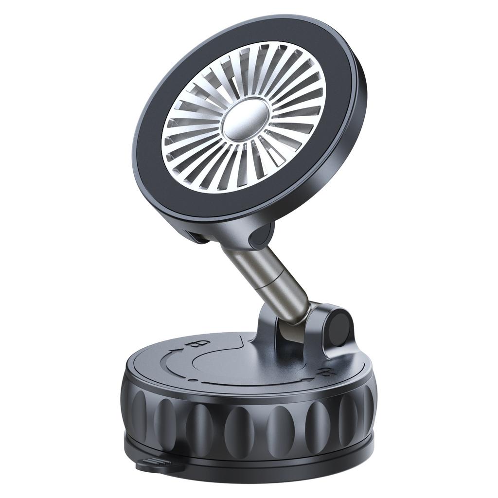 Vacuum Magnet Phone Bracket Multi-angles Adjustment Strong Magnetic Suck Design Foldable Car Holder For iphone Navigation Stand