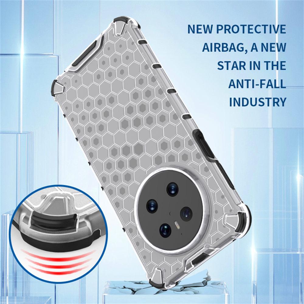 For Huawei Mate 70 Pro+/Mate 70 Pro Case Compatible with MagSafe Honeycomb Design TPU+PC Phone Cover