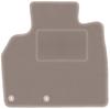 Beige Driver's Mat For: Renault Espace IV 7 Seats (2002-2012)