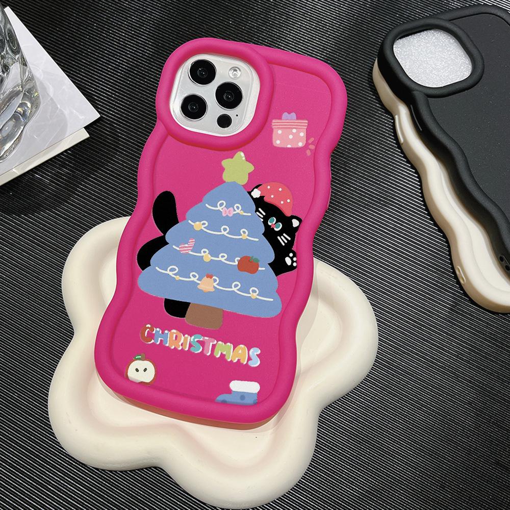 Mobile Phone Cases for iPhone 11 13 XR 15 Pro Max 12 14 Pro Max Case iPhone 16 7 Plus 8 Plus XS Max 15 Plus Macaron Cartoon Cute Anti-fall Waterproof