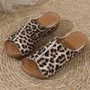 Summer New Sandals Women's Comfortable Slope Heel Thick Bottom Simple Casual Outer Slippers