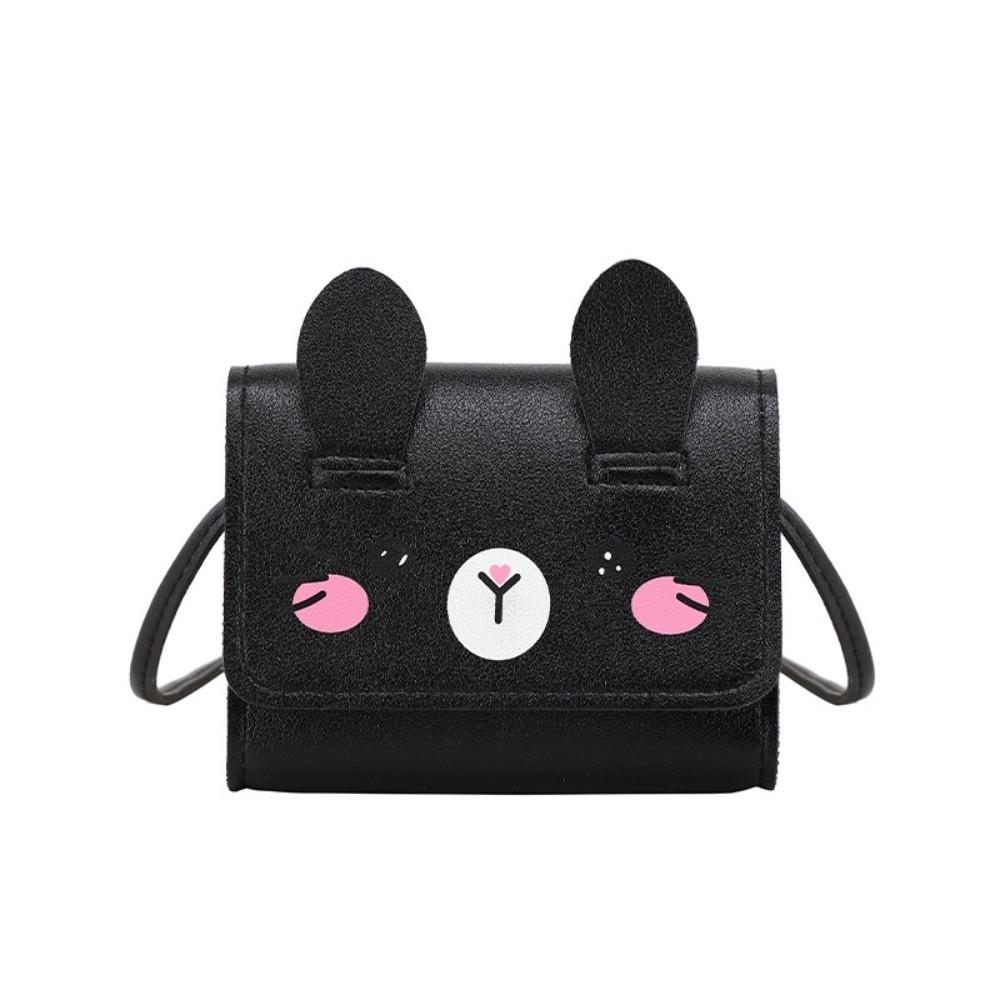 Portable Easter Rabbit Crossbody Bag Adorable Kids Coin Purse Children's Mini Handbags  Dress-Up