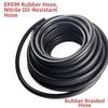 Multifunctional NBR Oil Resistant Hose with Pipe Clamp Diesel Hose Durable Vacuum Hose
