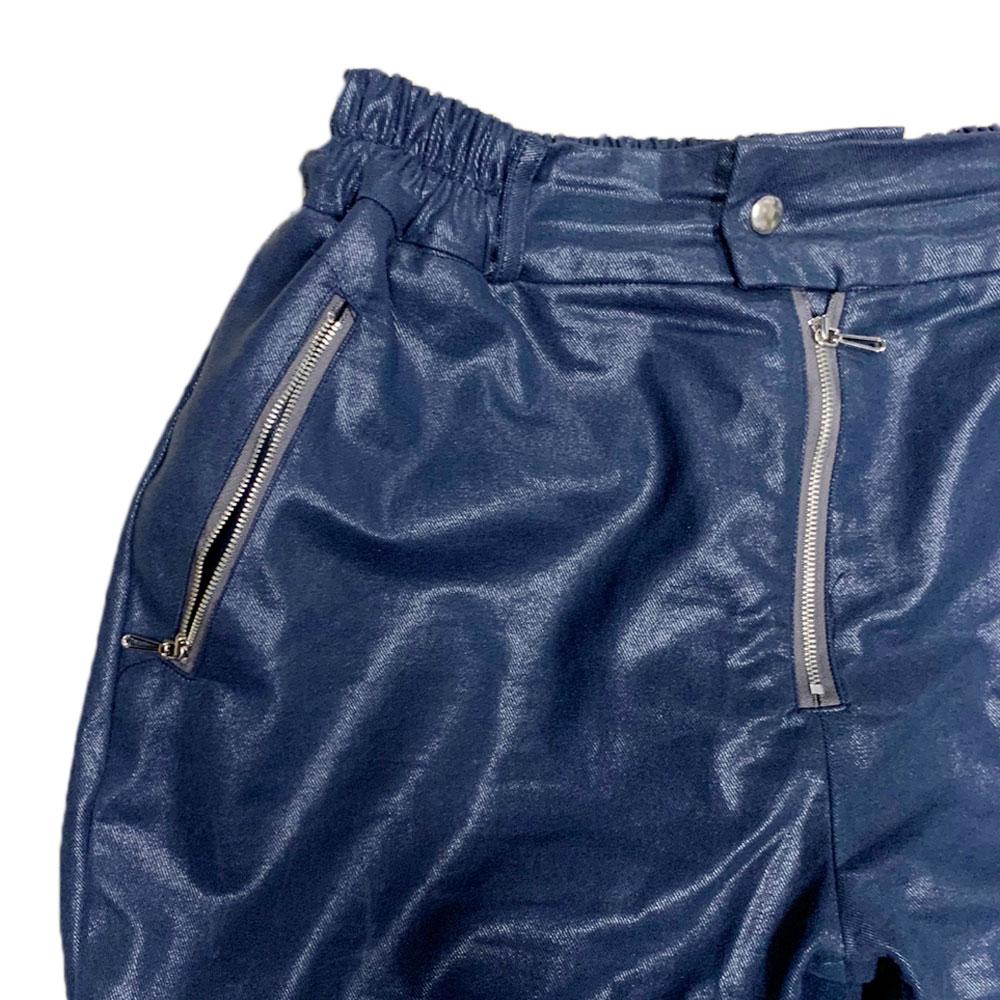 Jeneoduwogseu Zipper Pants Navy