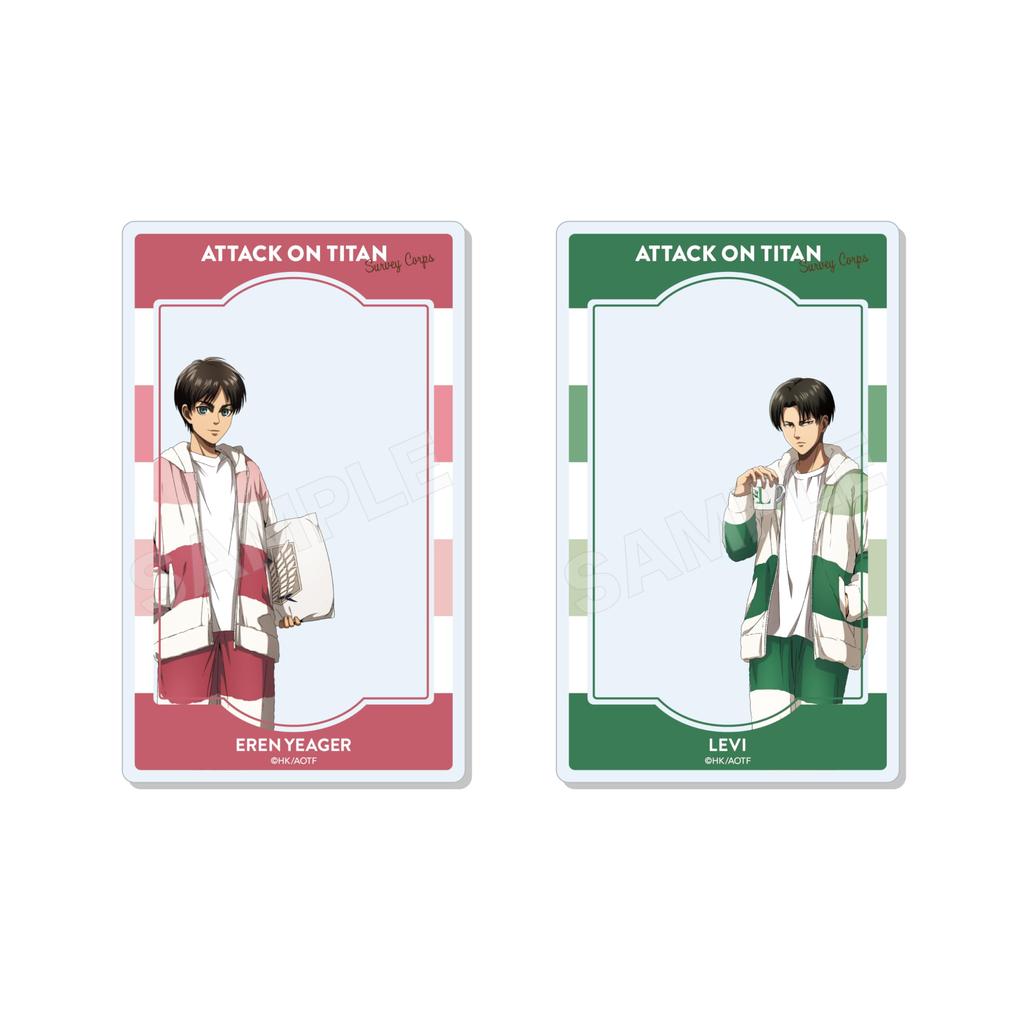 Attack On Titan Acrylic Cards Box of 6