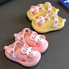 Summer Children's Slippers: Cute Rabbit Non-slip Closed-toe Shoes for Infant Girls