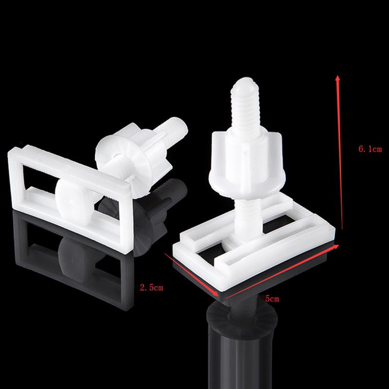 Toilet Lid Hinge Repair Bolts Accessories Screws Washers Set Universal Replacement Toilet Lid Set Screws