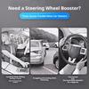 Wear-resistant Steering Wheel Spinner Knob Clip Type Mount One-handed Driving Aid  Driving Assist