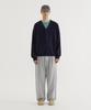 COVERNAT Wide C Logo Sweat Jogger Pants Melange Gray