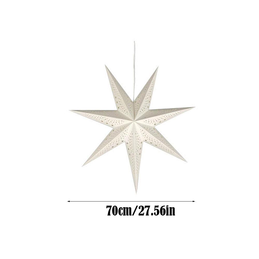 Folding Star Lanterns Christmas Decorations Star Lampshade New Hanging Paper Stars  Home Decor