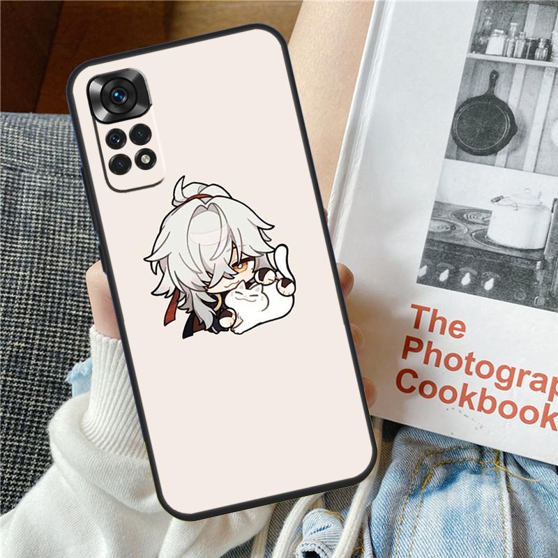 Jing Yuan Honkai Star Rail Case For Xiaomi Redmi Note 12 10 9 11 Pro 9S 10S 11S 12S Cover For Redmi 12 9C 10C 12C 13C