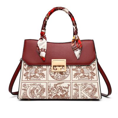 Bride Red Wedding Bag Female Mother Tote Bag New Versatile Crossbody Bag Large Capacity Mother In Law Handbag