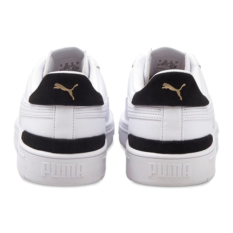 Puma Serve Pro White Black Unisex Sneakers Team-Gold 380188-02