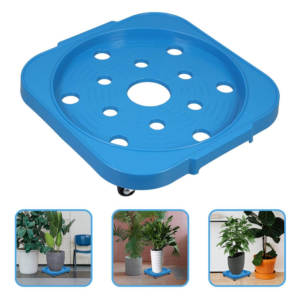 Propane Tank Stand Rotatable Gas Cylinder Base Brake Wheels Movable Outdoor Gas Tank Holder Plant Pot Tray Cylinder Holder