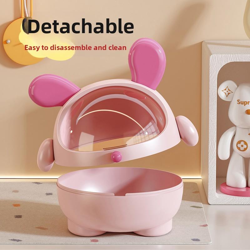 Desktop Storage Box Cartoon Large Capacity Creative Plastic Hairpin Jewelry Mini Premium Hair Accessories Storage Box