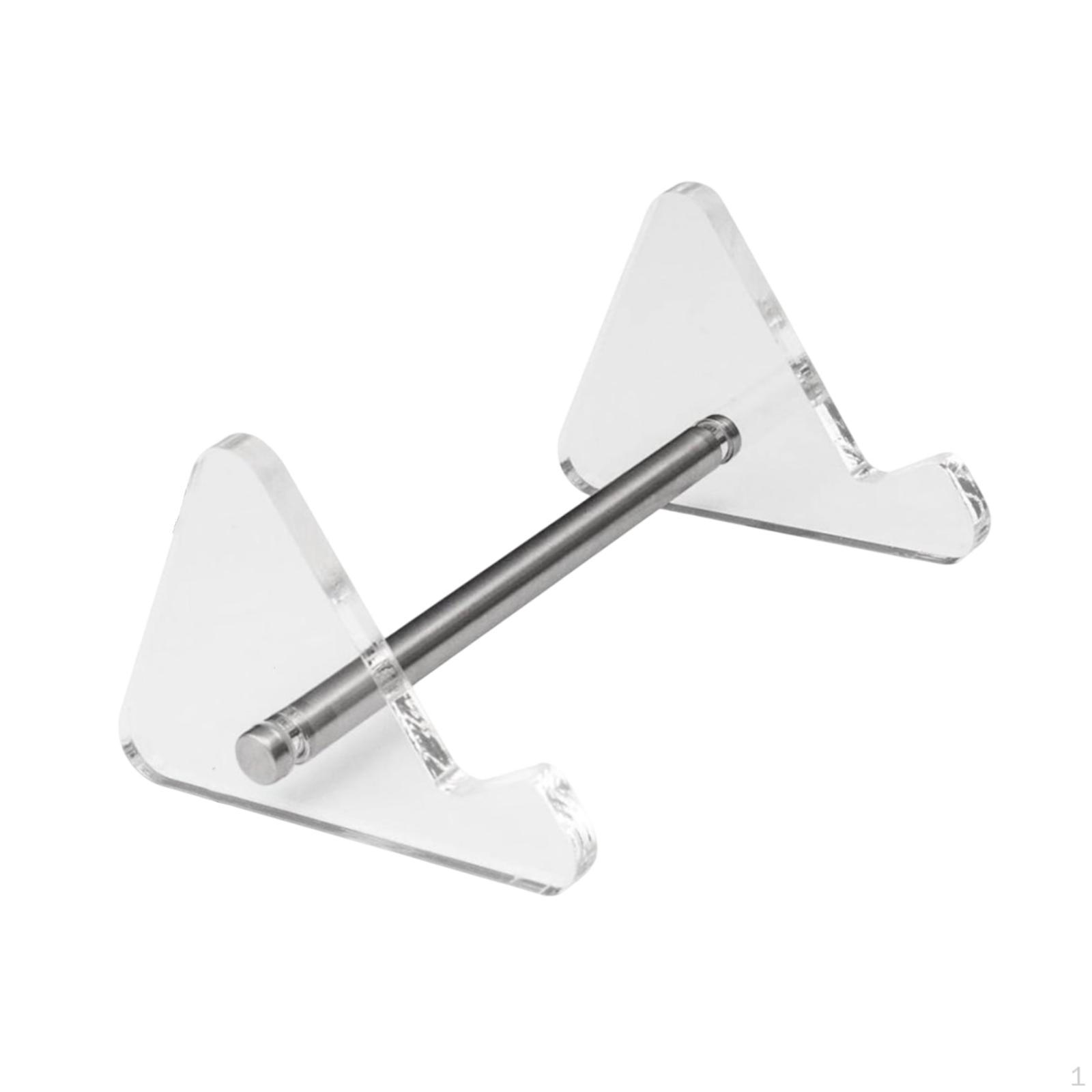 

Подставка для клавиатуры, механический держатель для компьютера, акриловая, экономящая место стойка для хранения 1 Tier Clear