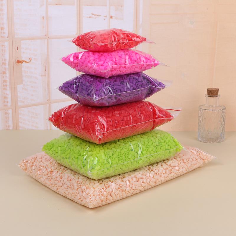 

Bagged Perler Beads Refill Pack 5MM 2.6mm - DIY Fusion Beads in Stock 5mm 500 pieces per bag