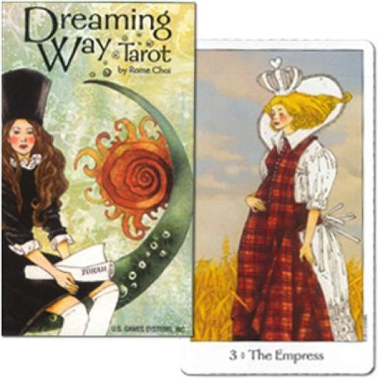 Tarot Card Set Direct Way Includes Japanese Pocket Tarot Card for 78-card [Authentic, Import] [Dreaming Tarot] Manual. Rider-Waite Edition. "A Girls."