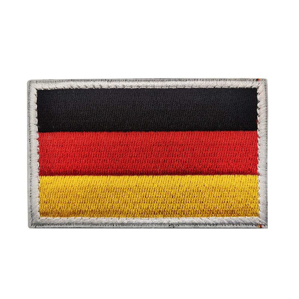 European Emblem Velcro Patch - Embroidered Cloth for Western & Eastern Europe (UK, France, Germany, etc.)