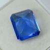 Natural Blue Sapphire Loose Gemstone 9.10 Ct Ceylon Emerald Cut September Birthday Birthstone