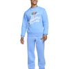 Nike Letter Print Crew Neck Straight Long Sleeve Sweatshirt Men sweatshirt University-Blue FZ0812-412