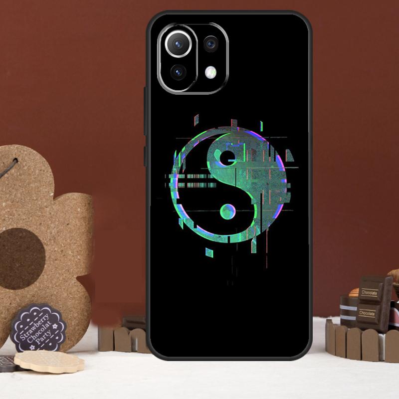 

Черно-белый чехол Инь Ян для Xiaomi 15 14 Ultra 13T 14T 15T 17 Pro Max POCO X7 Pro X5 X6 F5 F6 F7 F8 Ultra Чехол POCO F5