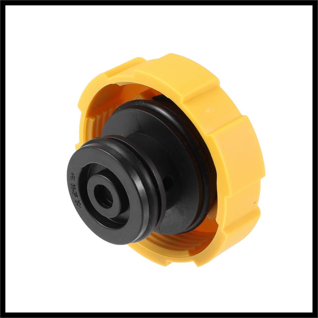 Radiator Pressure Coolant Reservoir Overflow Tank Cap for Alfa Romeo 159 Saloon (939) - Pack of 1 Yellow Durable Material