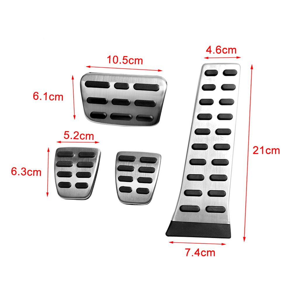 Car Fuel Brake Pedal Cover Accessories For Hyundai I30 Santa Fe CM DM Sonata 8 Grandeur HG 2011 2012 2013 2014 2015 2016 2017
