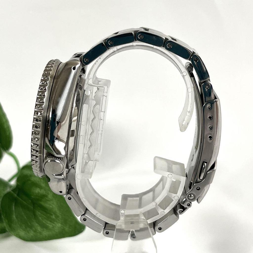 [USED] Seiko Watch SEIKO5 Sports Diver's Watch with See-Through Back, Silver
