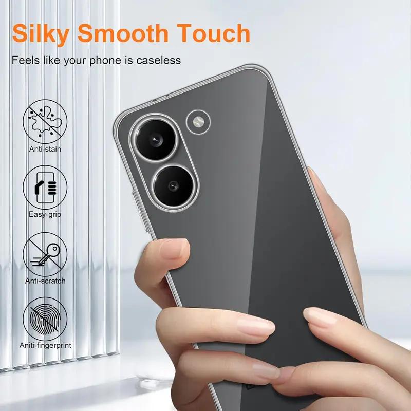 Für Xiaomi POCO X8 Pro X8Pro Max X8ProMax Trubo 5 Turbo5 Ultradünn Klar Weich TPU KameraSchutz Rückseite Handyhülle Cover Capa