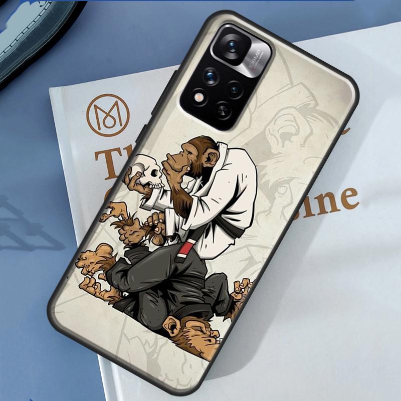 Judo Jiu Jitsu BJJ Case For Xiaomi Redmi Note 12 11 10 9 8 Pro Cover For Redmi Note 10S 11S 10A 10C 9A 9C 12C 9T