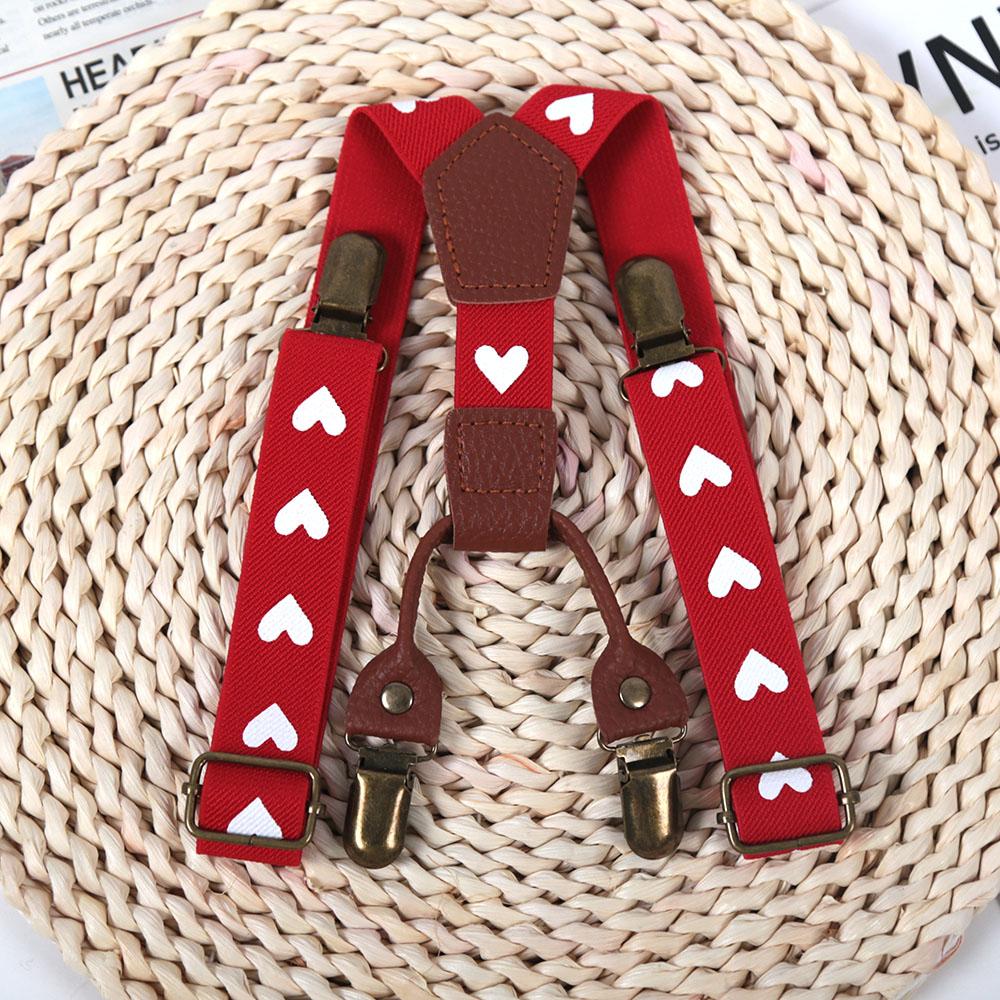 

Cute Children Belt Boys Girls Colorful Suspenders Clip-on Y-Back Braces Elastic Adjustable Kids Formal Wear Accessories Gift красный