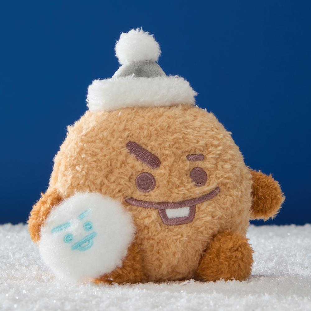 BT21 SHOOKY Snowman Plush Doll