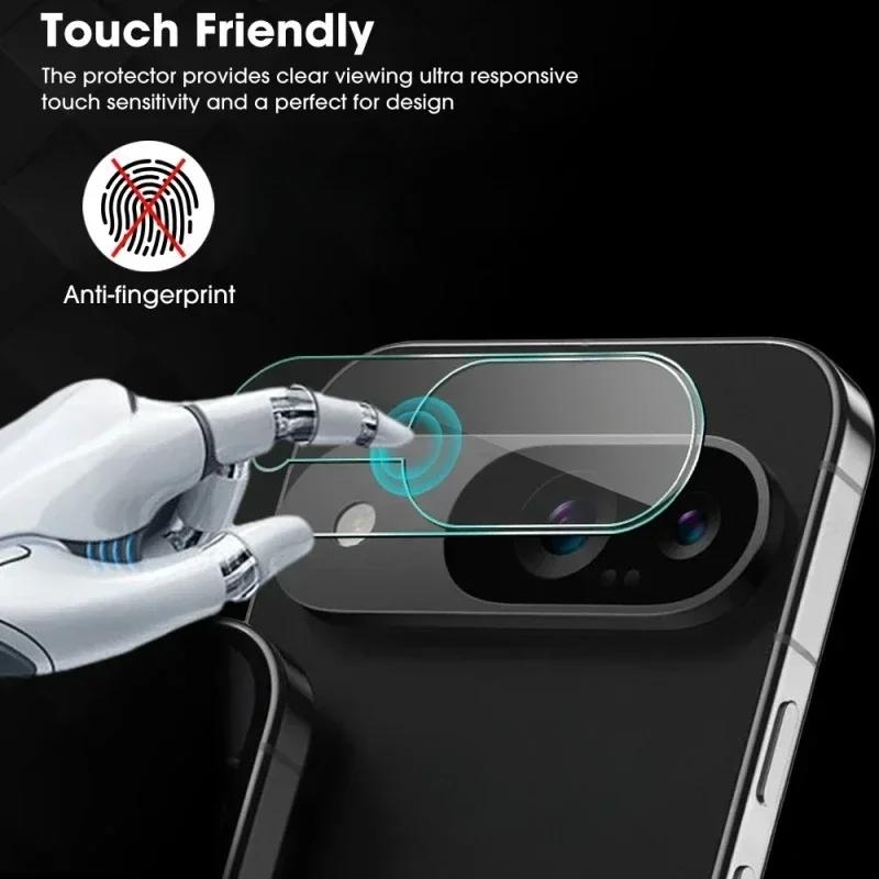 1-3PCS HD Full Coverage Camera Protect Film For Google Pixel 9 8 A Pro XL 3D Anti-Scratch Tempered Glass Lens Phone Accessorios