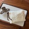 Organza Lace Embroidered Storage Bag Flower Jewelry Storage Bag  Home Supplies