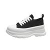 Canvas shoes women's new summer women's shoes versatile thick-soled muffin popular sports and leisure white shoes