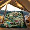 1pc Dragon ArtworkOutdoor Blanket, Soft And Comfortable Blanket, Casual Warm Outdoor Blanket, Good Birthday Gift Yy260328095