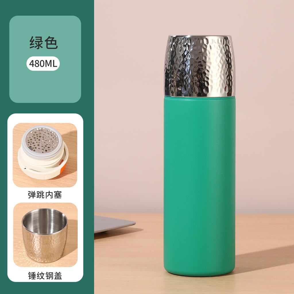 Hammer cup LOGO advertising cup Professional lettering Business style thermos cup Printing pattern Opening cup