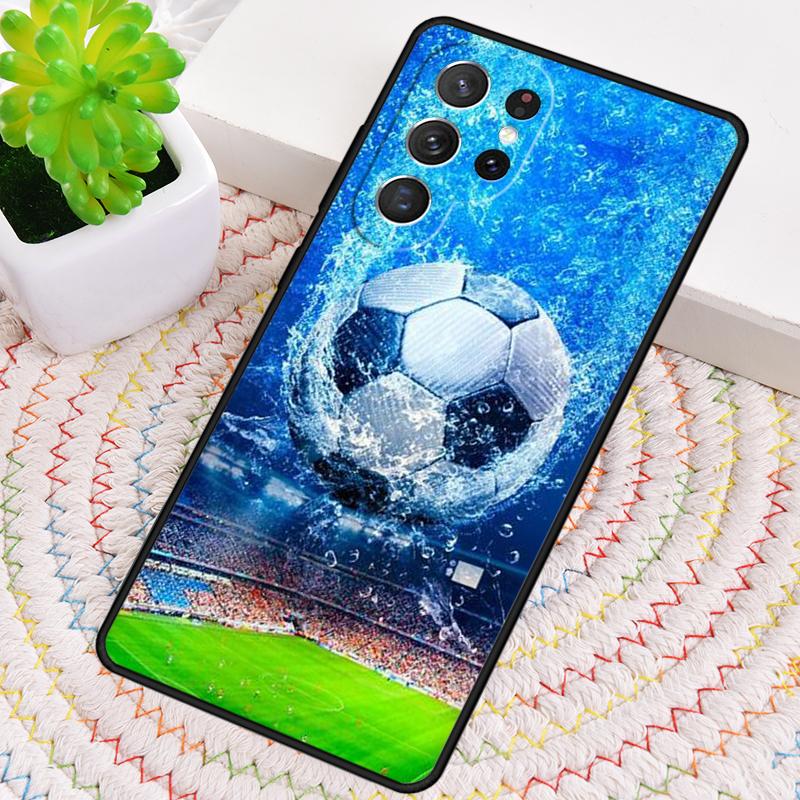 Fantasy Football Stadion Handyhülle für Samsung Galaxy note 10 pro S26 Ultra S23 S24 FE S25 S21 S22 PLUS stoßfeste Hülle
