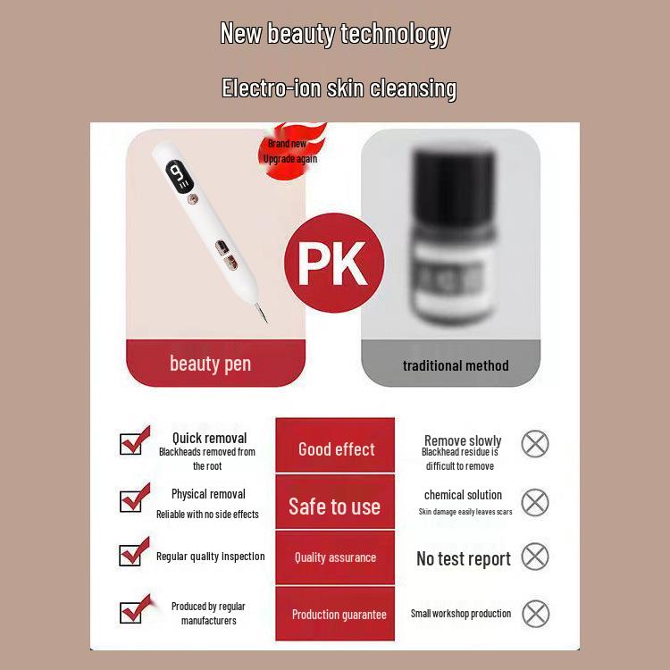 Aurora LCD Laser Mole and Freckle Removal Pen - Beauty Instrument for Home Use