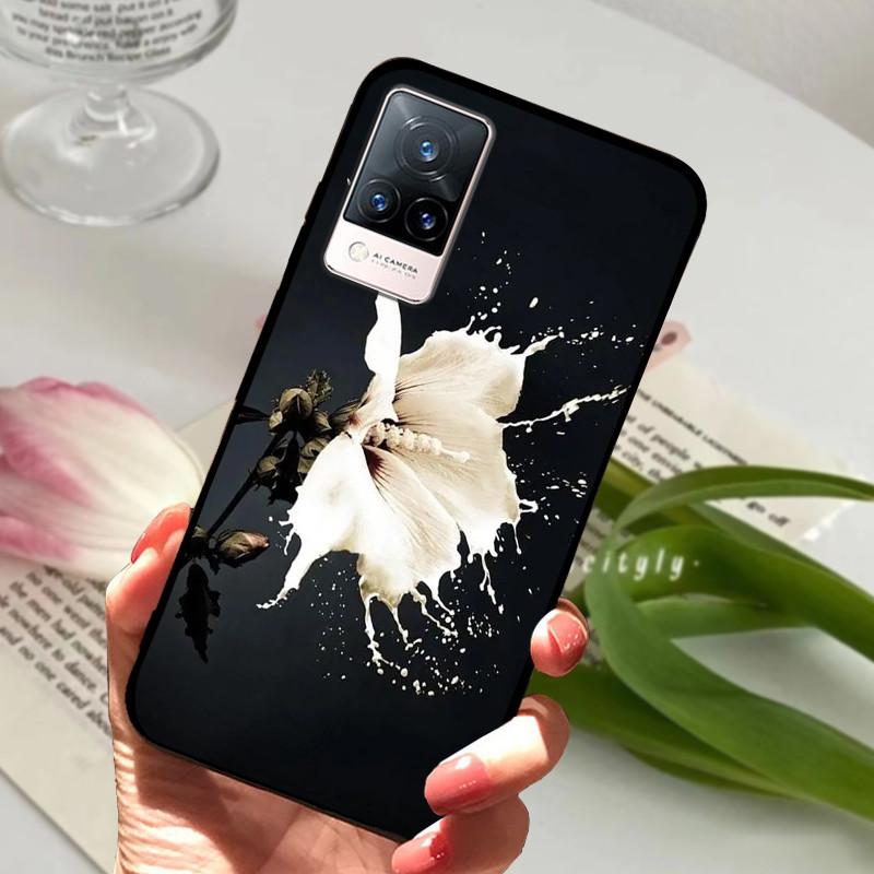 For vivo V21 5G 4G V21E Case Soft Silicone Phone TPU Coque Cover for Vivo V21E v21 V 21e 21 V2050 V2061 Protective Fundas Shell