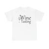 Herren- und Damen-T-Shirts Weinprobe Glas