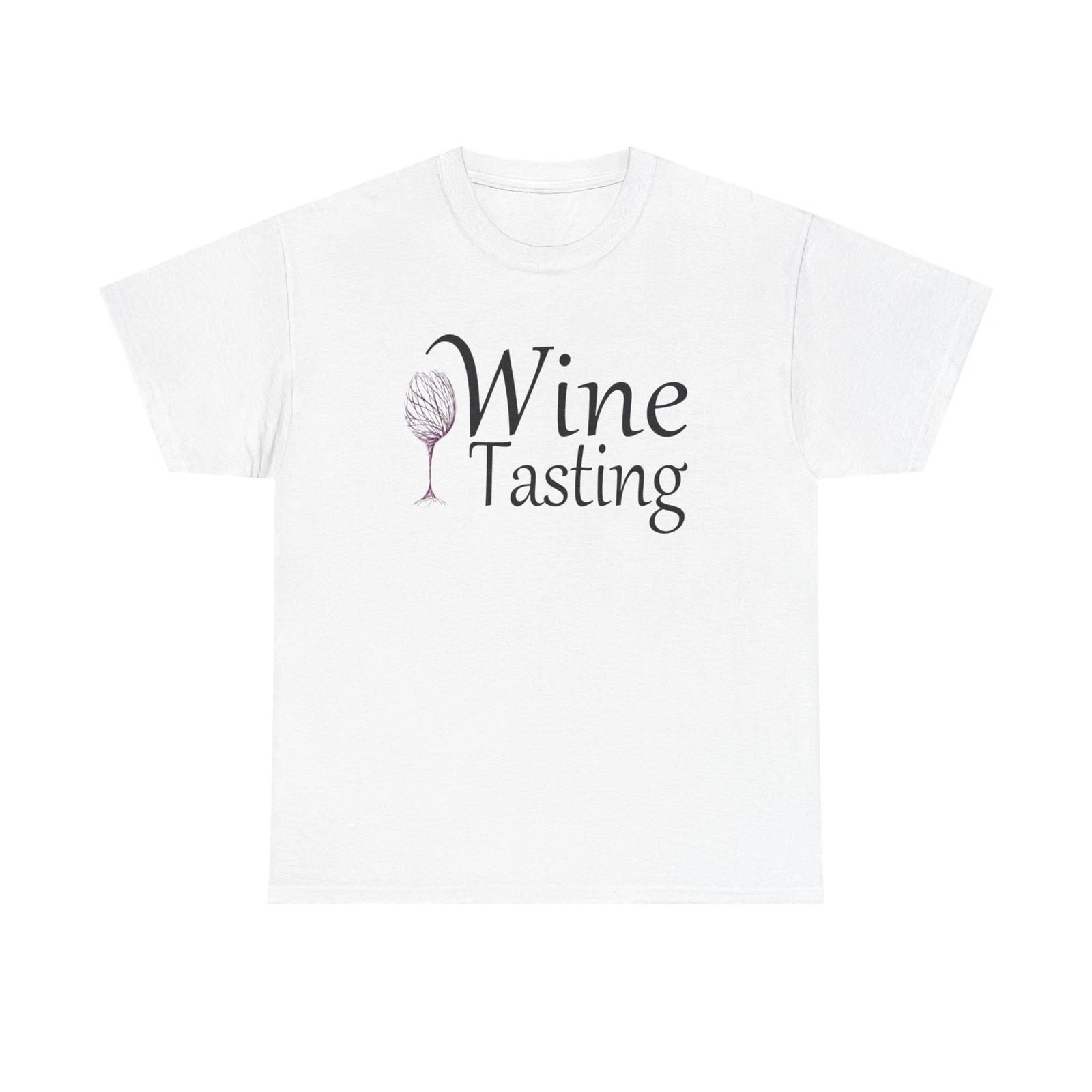 Men s and Women s T-shirts Wine Tasting Glass M