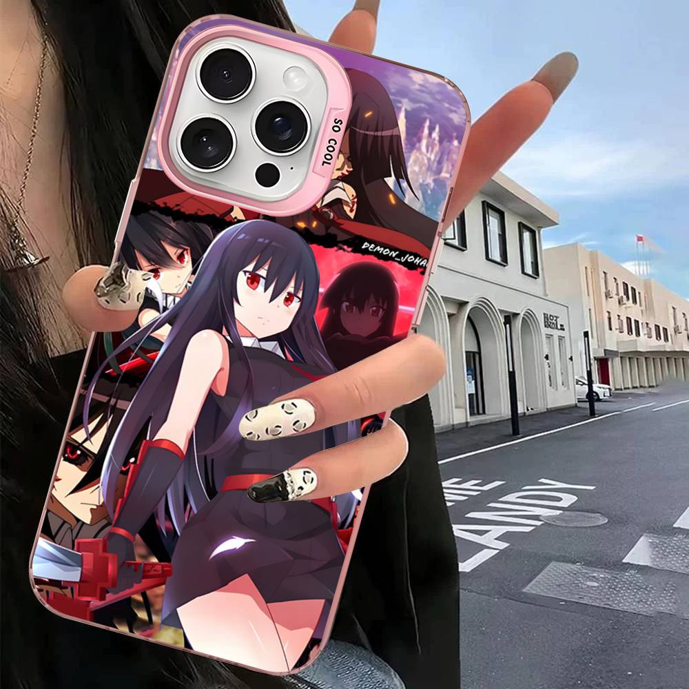 

Anime Akame Ga Kill! Phone Case For iPhone 17 16 15 14 13 12 11 Pro MAX Matte Shockproof Back Anti Fall Matte Cover iPhone 17pro max