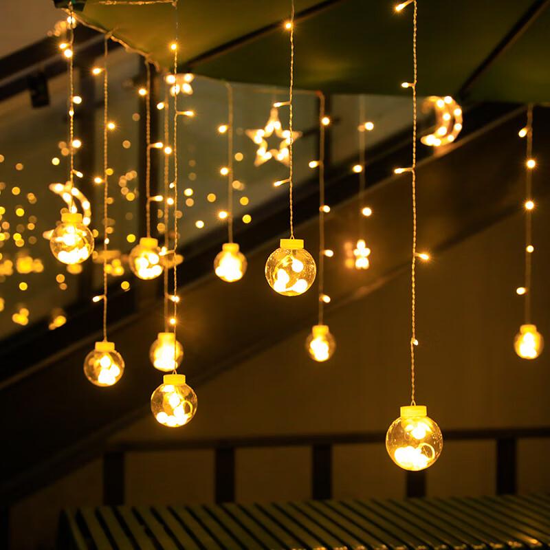 

HEIXIE LED Wishing Ball String Lights