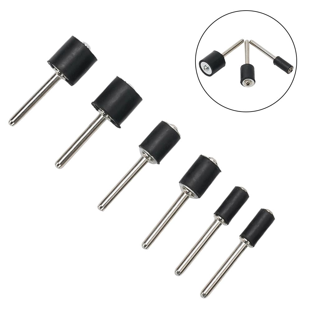 Sanding Mandrels 1/8 Inch Shank 6.35/9.5/12.7mm Circle Drill