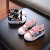 Frühling/Herbst 2023 Kinder Britischer Stil Leinwand Skate-Schuhe - Rutschfest, Unisex, Niedrig geschnitten für Kleinkinder und Kindergarten
