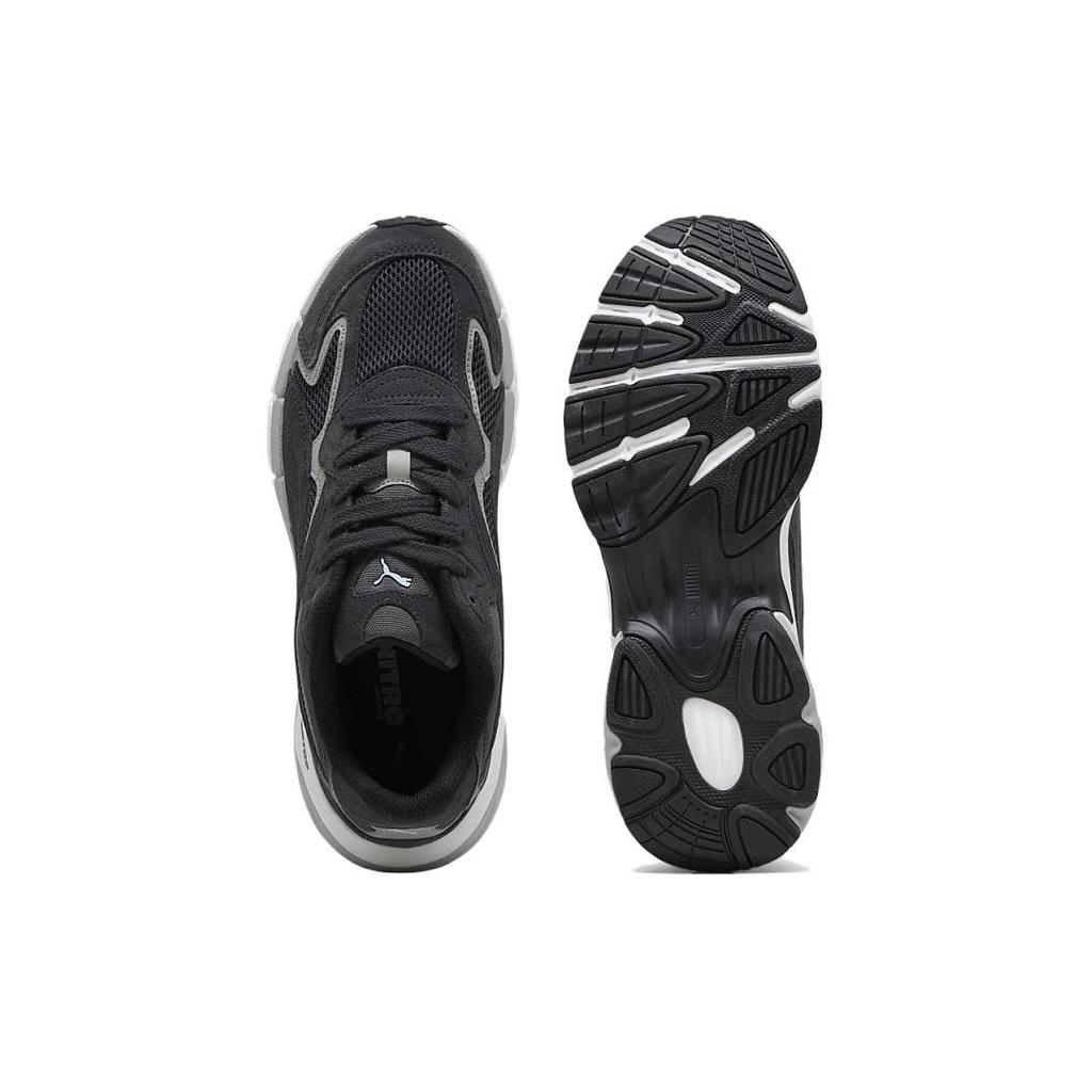 Puma Teveris Nitro Black White Grey Unisex Sneakers 388774-28