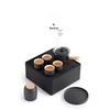 Nanshan Mr. Portable Outdoor Travel Tea Set with Side Handle Pot and Four Cups