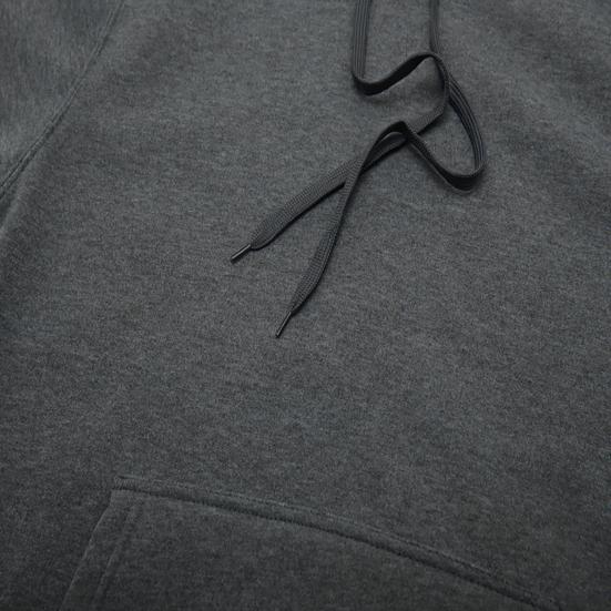 2Pcs/Set Long Sleeve Elastic Waist Mid-rise Thickened Sportswear Set Men Winter Solid Color Pockets Hooded Sweatshirt Pants Set Daily Clothing